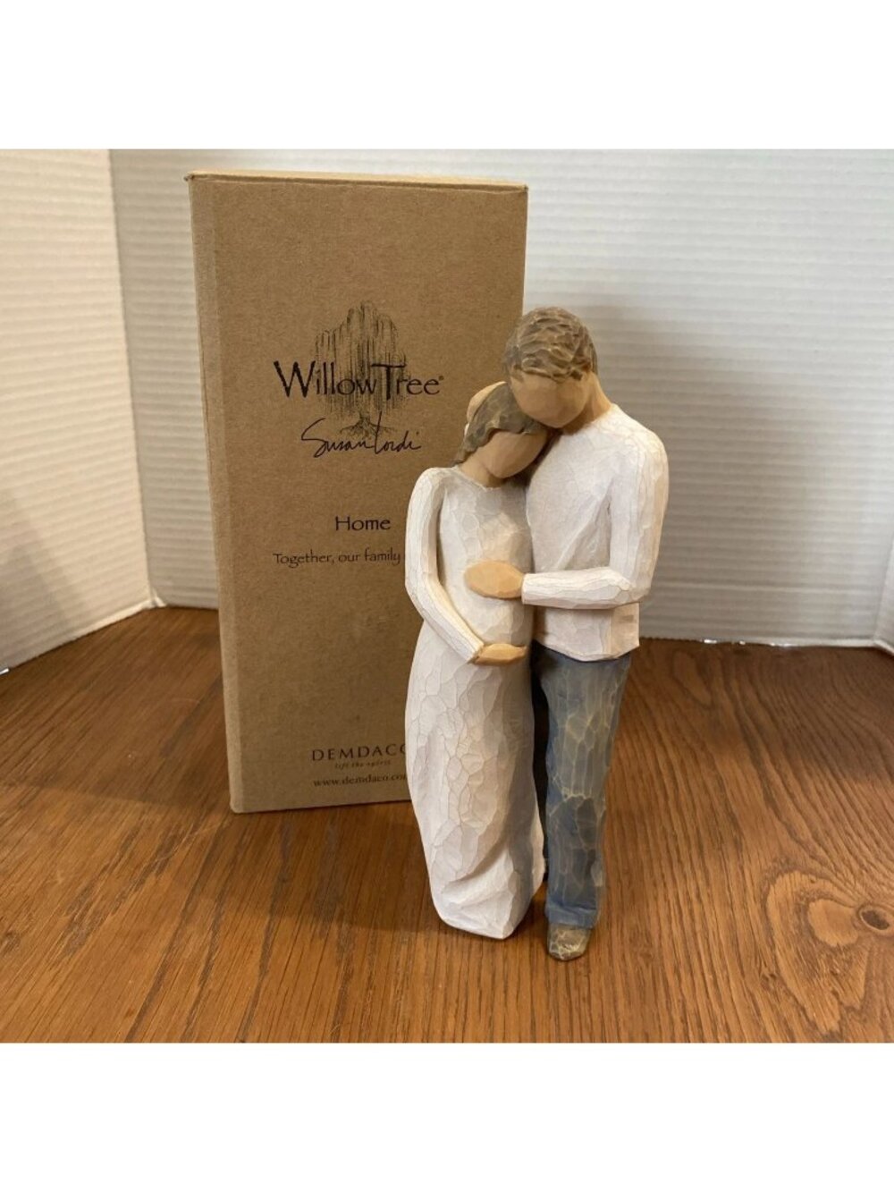 Willow Tree "HOME" by Susan Lordi Pregnant Couple #26252 NEW in Box